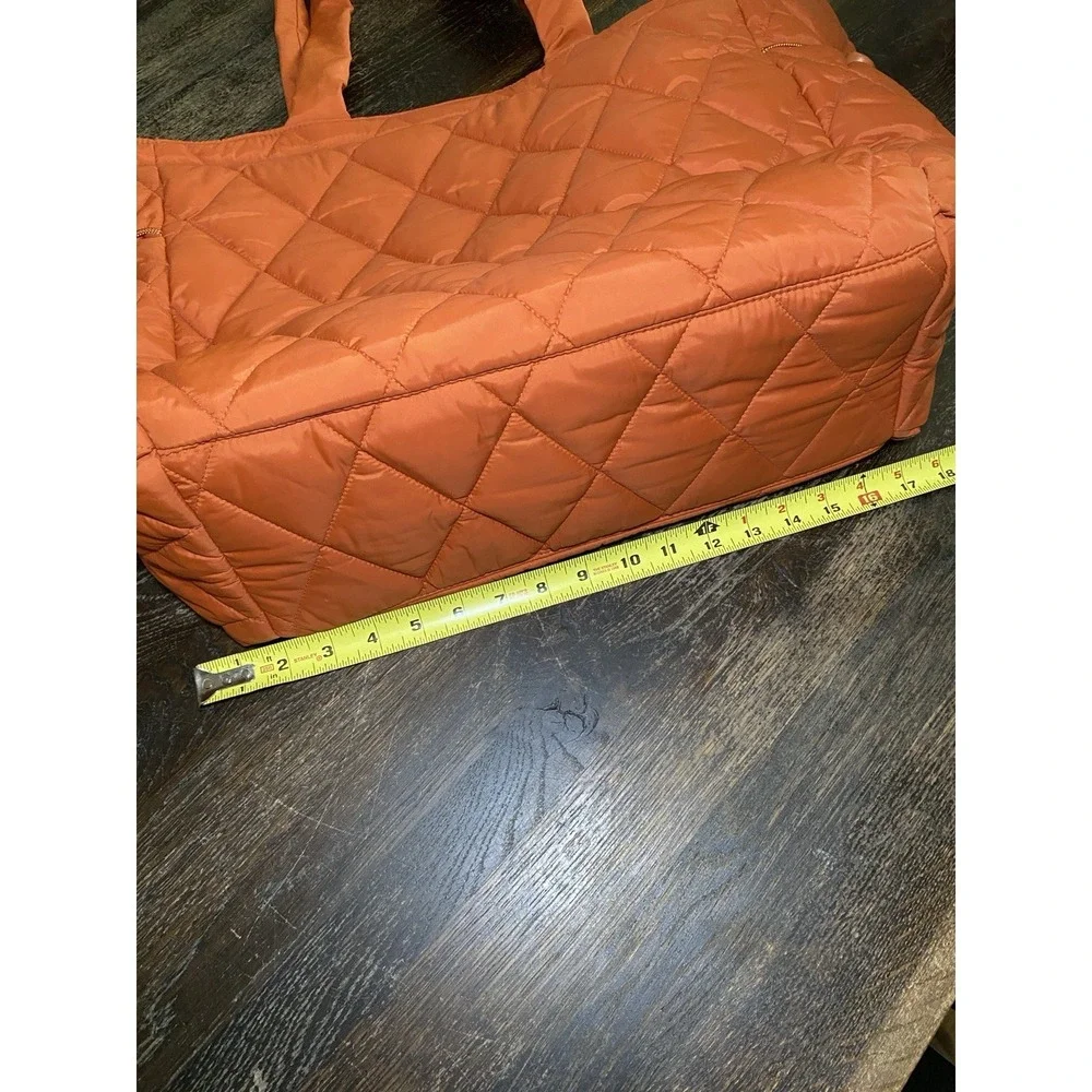 Vera Bradley Women's Featherweight Original Tote Potter's Clay Orange Laptop Bag